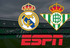 ESPN EN VIVO por Internet — dónde mirar Real Madrid vs. Betis EN DIRECTO AHORA por TV y Streaming Online