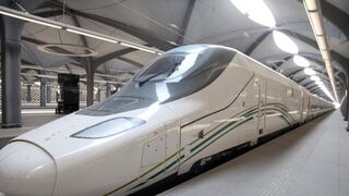 El tren de alta velocidad en Arabia Saudita completa su primer viaje