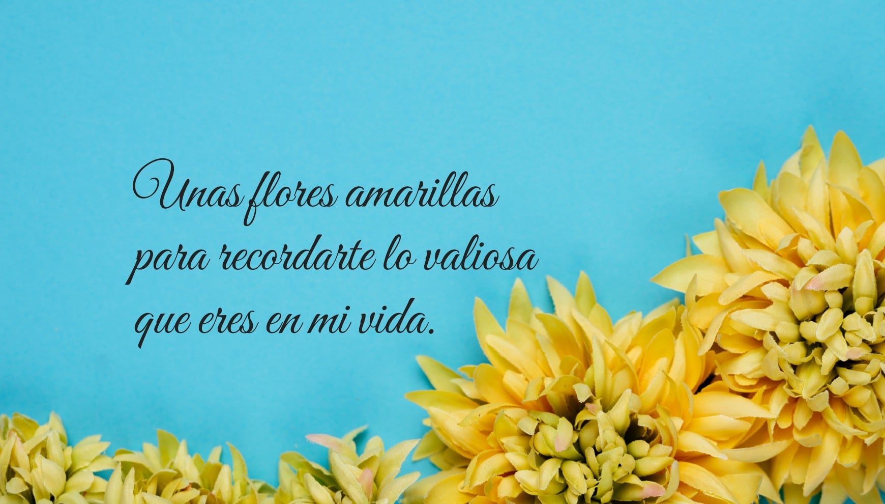 Sorprende a esa persona especial este 21 de marzo con flores amarillas y bonitas frases. | Crédito: Composición Gestión Mix / Freepik