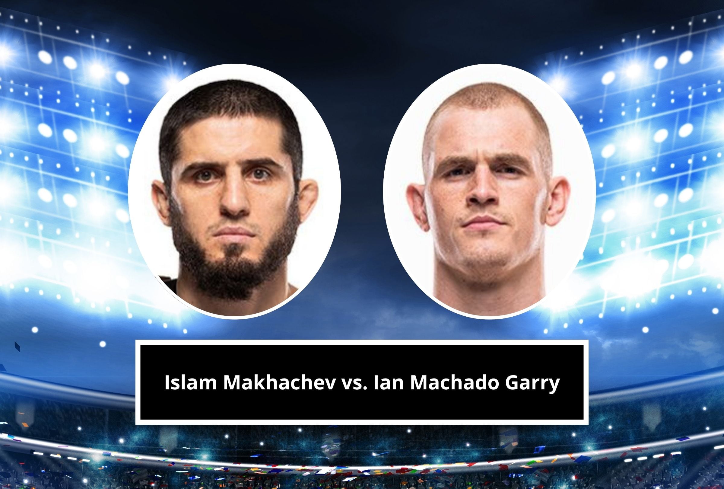 Revisa esta nota para que descubras a qué hora empieza y en qué canal transmiten EN VIVO la pelea de UFC 330: Islam Makhachev vs. Ian Machado Garry. (Foto: @ufc / Instagram y Composición Canva - Gestión Mix)