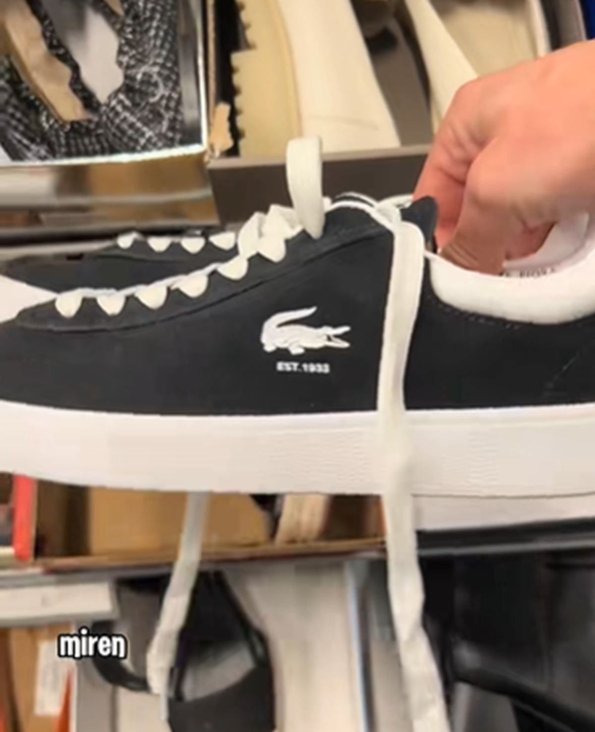 Variedad de calzados en Nordstrom Rack con descuentos de hasta 70% (Foto: Yomara Gourdet / TikTok)