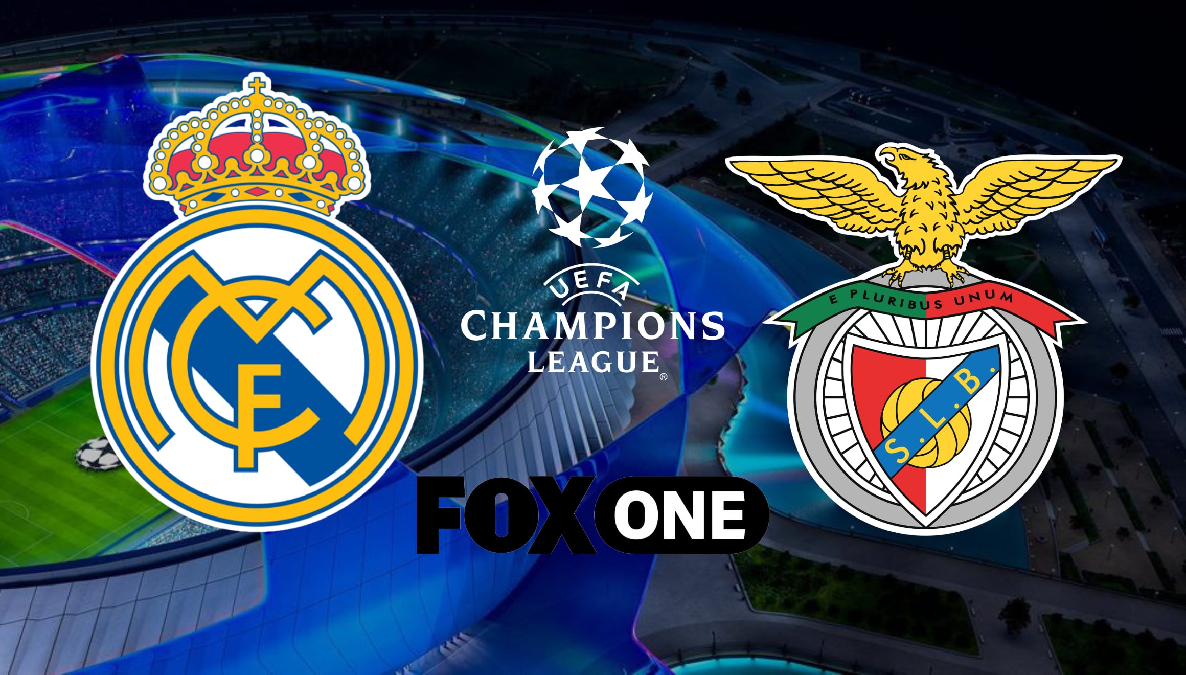 Mira el Real Madrid vs. Benfica gratis por FOX One y FOX Sports App en México. No te pierdas la ida de la Champions en alta definición. ¡Sigue la transmisión oficial y vive la emoción del torneo más importante del mundo hoy mismo! | Crédito: uefa.com / Composición Gestión Mix