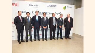 Diálogo empresarial Perú-España organizado por Telefónica en Madrid