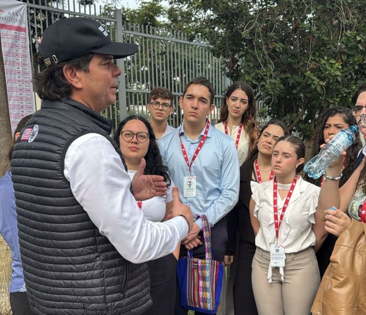 Bernie Navarro refirió que, como observadores, están desplegados en seis regiones del país. Foto: Embajada de EE.UU. en Perú. Foto: X.