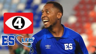 Canal 4 TCS transmitió el empate entre El Salvador 1-1 Martinica por TV abierta y online