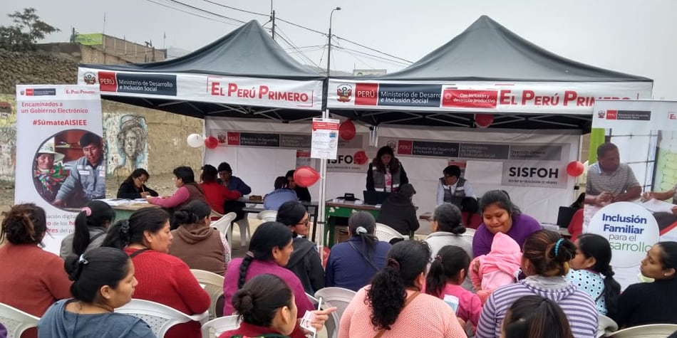 El Sistema de Focalización de Hogares presenta una información completa sobre las personas dentro del territorio peruano (Foto: SISFOH)