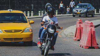 Motos no podrán circular por la Costa Verde tras ordenanza de la Municipalidad de Lima