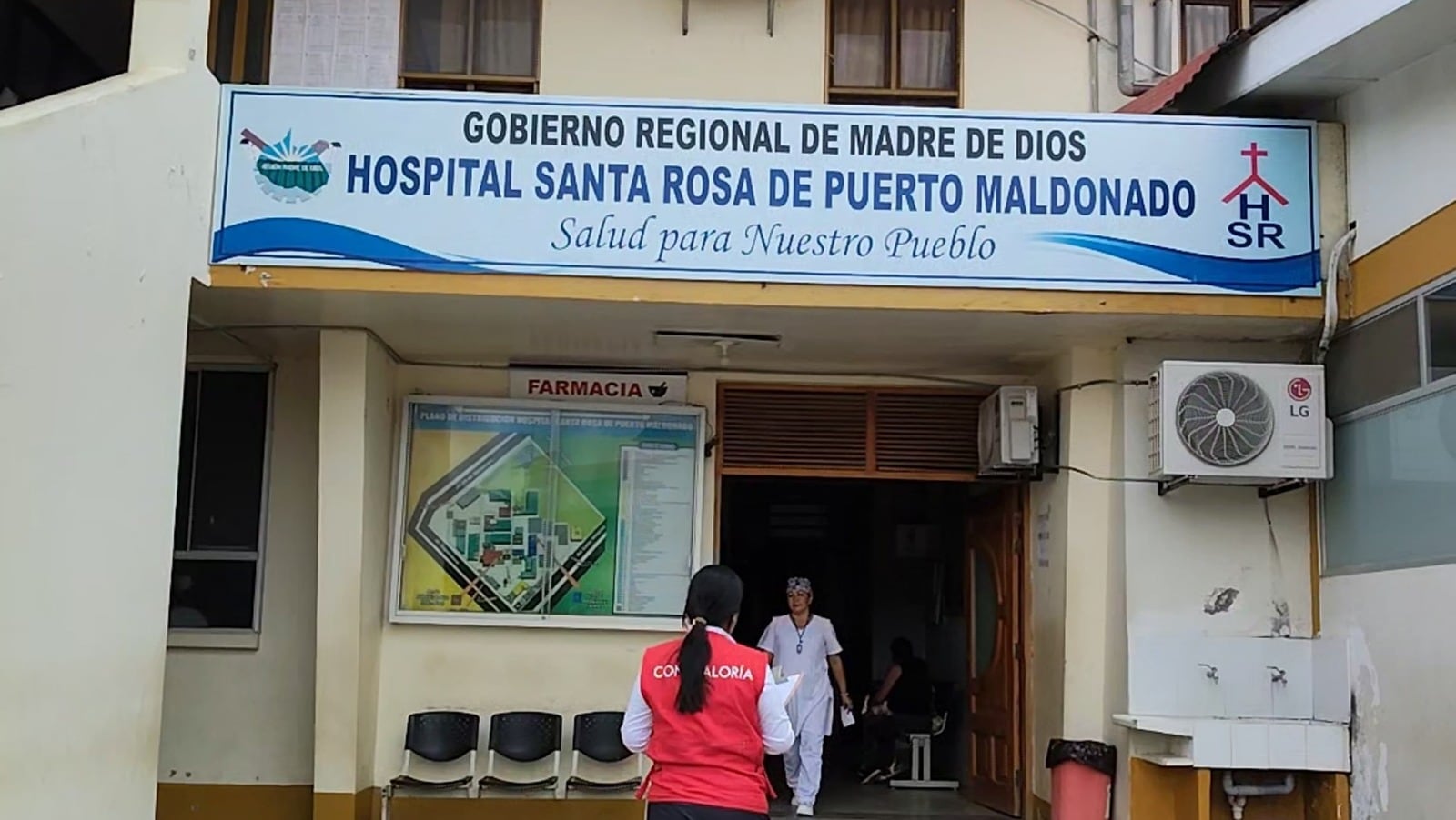 La Contraloría identificó presunta responsabilidad en 24 funcionarios y servidores públicos del Hospital Santa Rosa de Puerto Maldonado. Foto: Contraloría