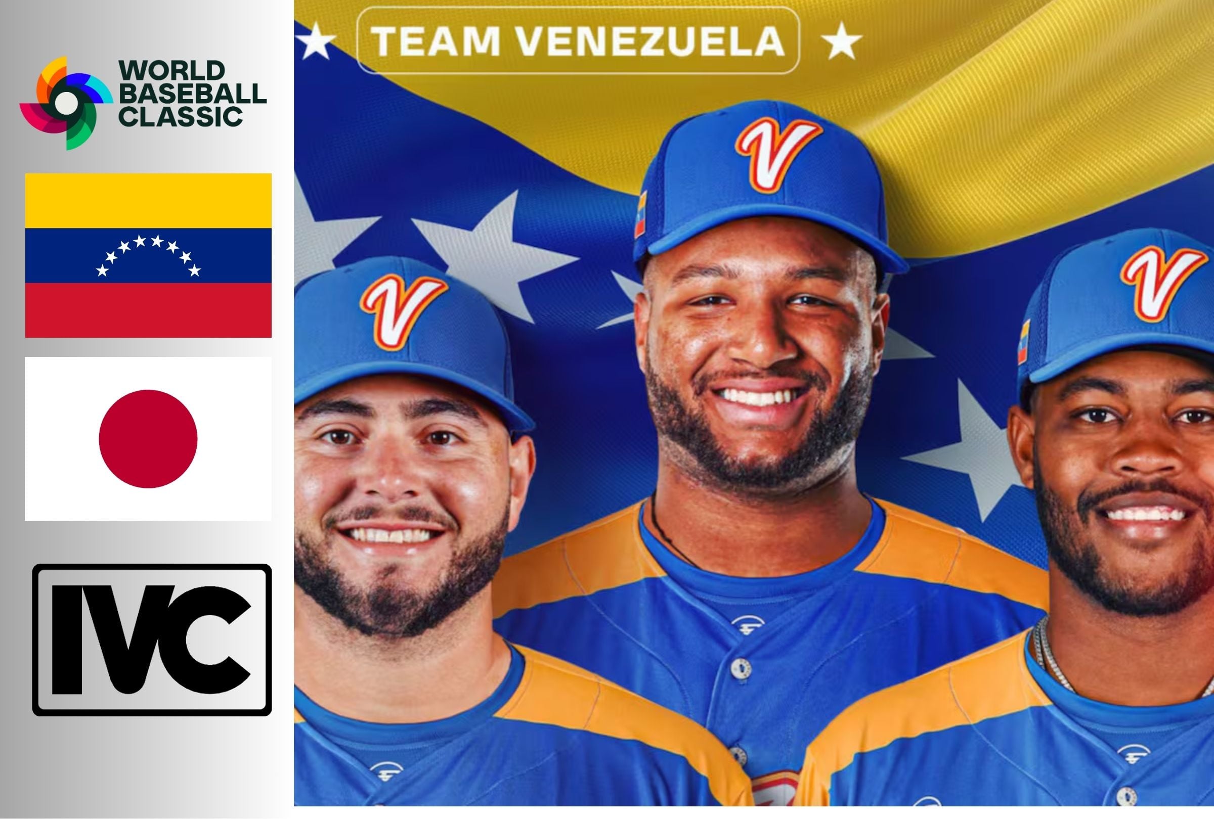 IVC Newtwork transmite el partido entre Venezuela vs. Japón EN VIVO ONLINE por cuartos de final del Clásico Mundial de Béisbol 2026 este sábado 14 de marzo. (Foto: MLB / Composición Mag)