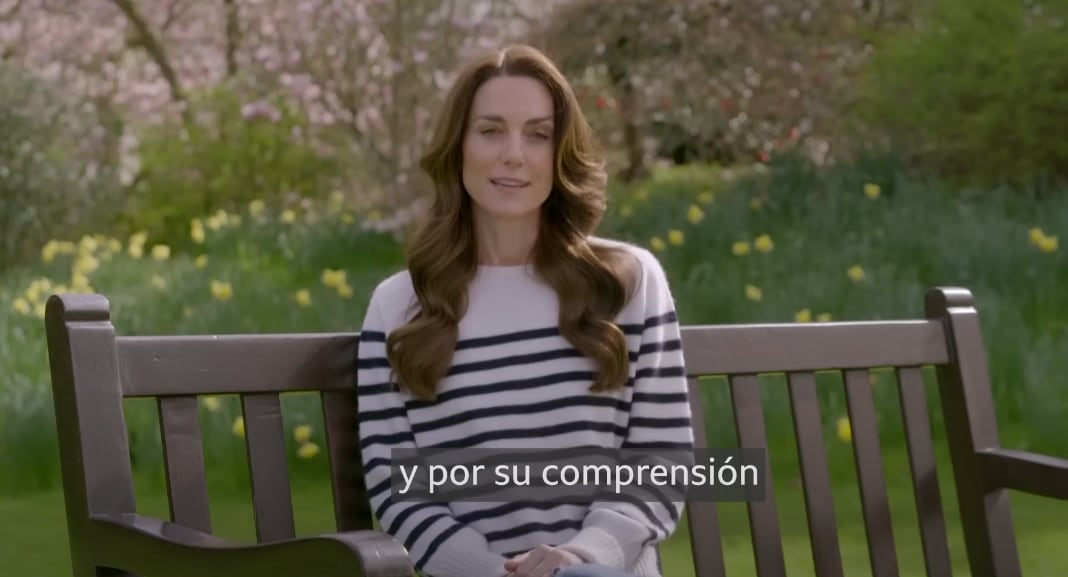 Kate Middleton reveló que tiene cáncer: "Estoy bien y cada día me siento más fuerte" | Foto: BBC - YouTube (Captura de pantalla)