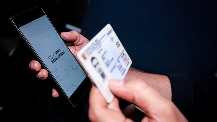 Voto digital. (Fuente: ONPE)