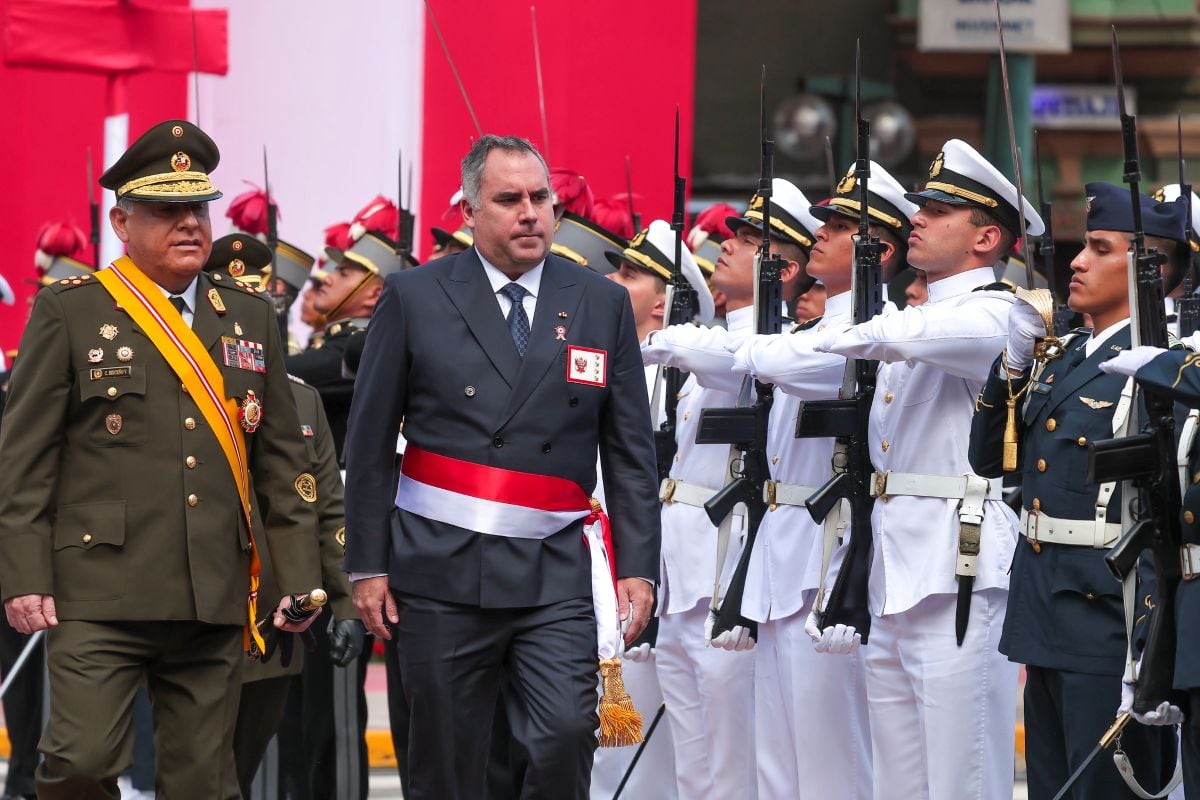Rafael Belaúnde Llosa fue uno de los primeros en llegar del gabinete Galarreta. Foto: Presidencia.
