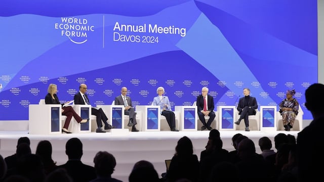 Davos no ve nada normal en la economía global para 2024