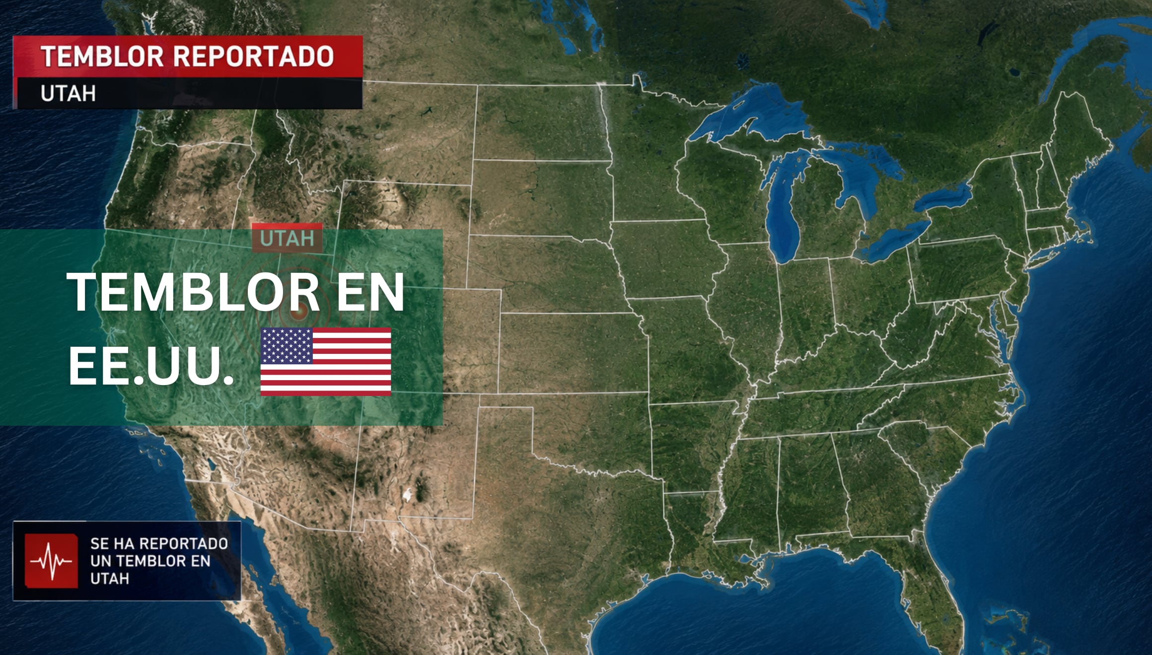 Mapa de monitoreo sísmico del USGS para sismos en vivo hoy, 11 y 12 de junio de 2026 en EE.UU. Encuentre la magnitud, hora exacta y epicentro de los movimientos telúricos recientes en California y Nueva York. | Imagen creada por Gestión Mix utilizando la IA de Chat-GPT / Composición GEC