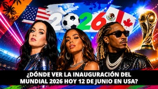 ¿Cómo mirar la inauguración del Mundial de Fútbol FIFA 2026 EN VIVO hoy 12 de junio en Estados Unidos? Horarios y canales TV