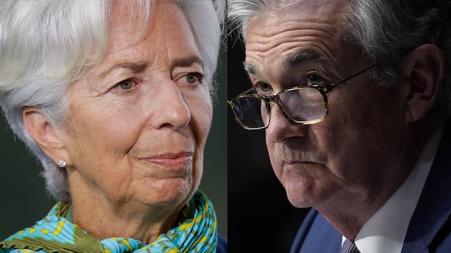 Era inflacionaria deja a Powell y Lagarde buscando respuestas