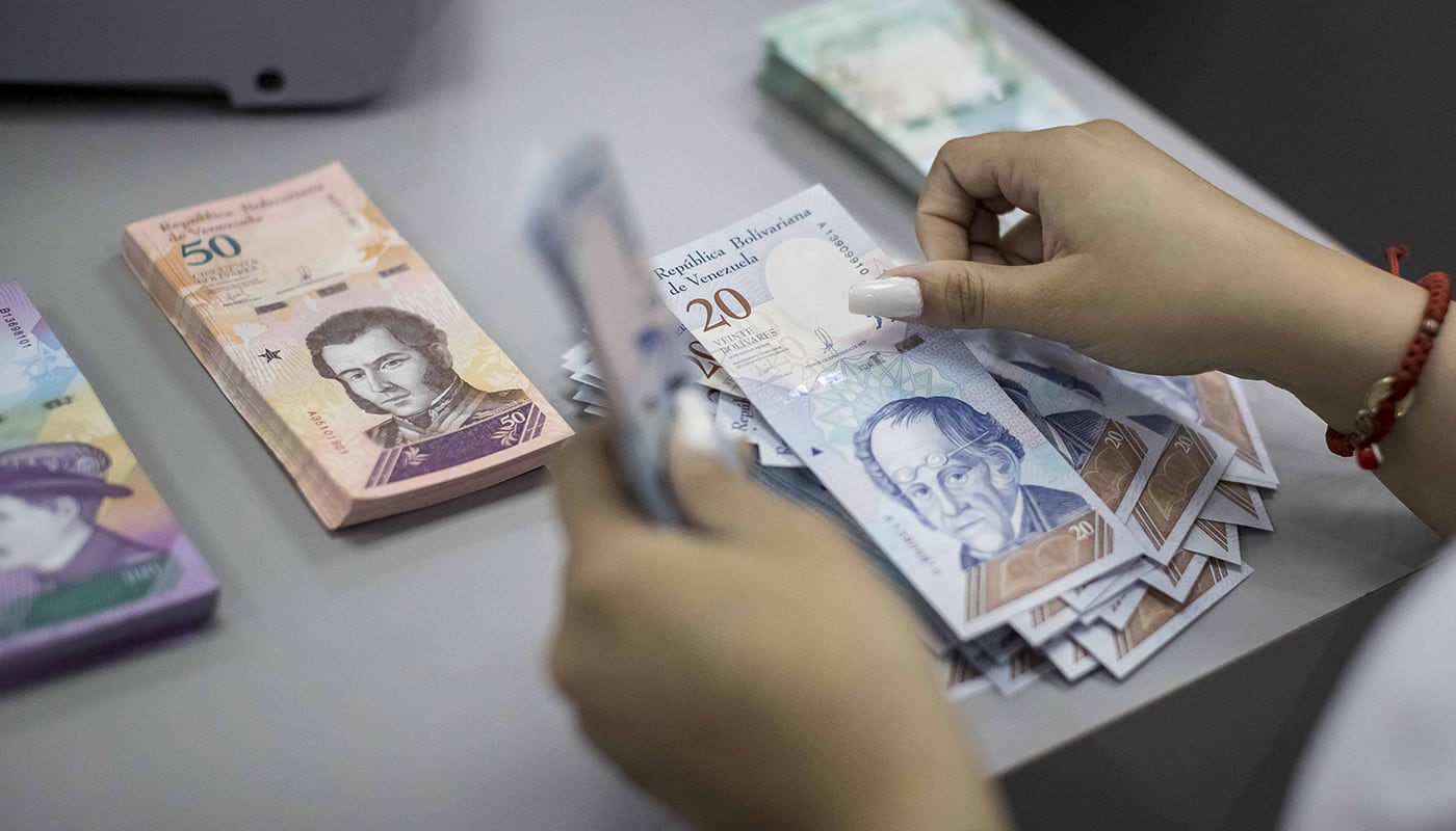 Bolívares. (Foto: EFE)