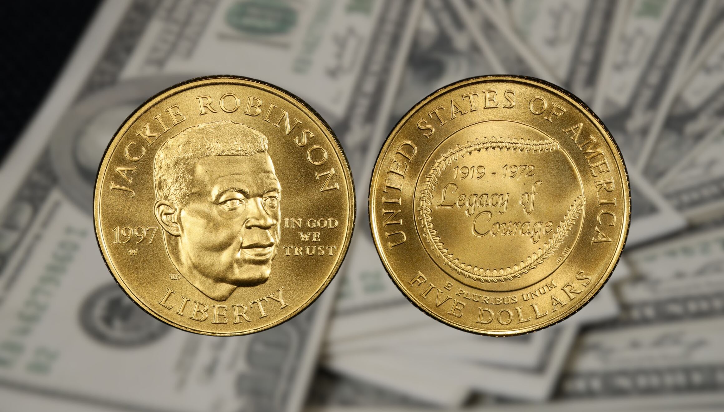 Esta moneda de Jackie Robinson puede ser un tesoro para algunos expertos (Foto: Freepik / PCGS)