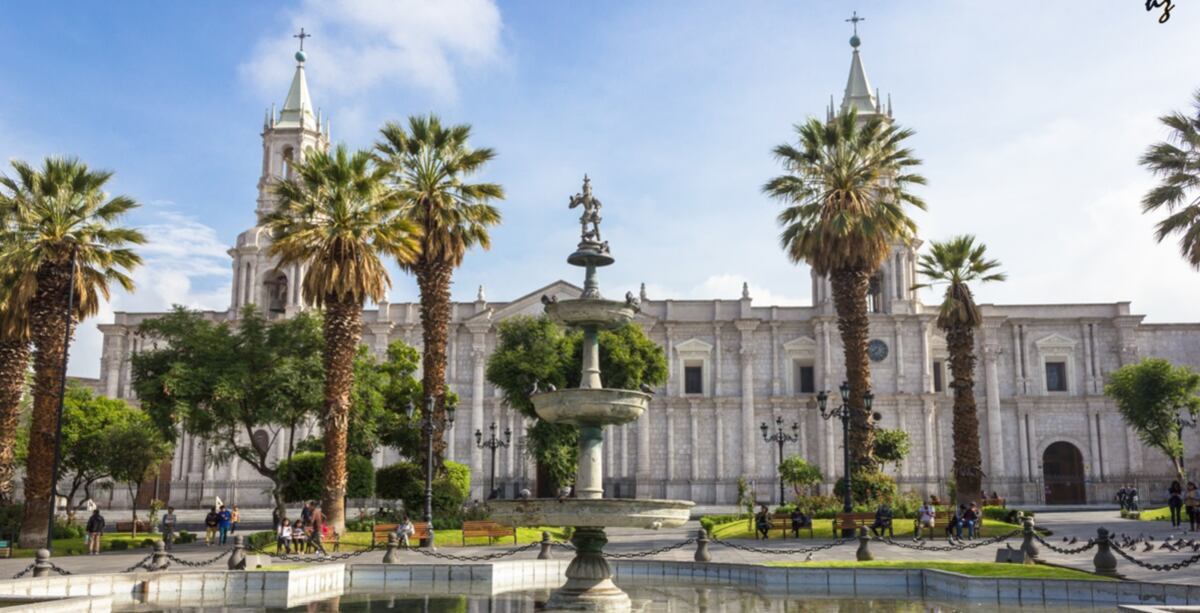 Plaza de Armas de Arequipa (Foto: Wikipedia).