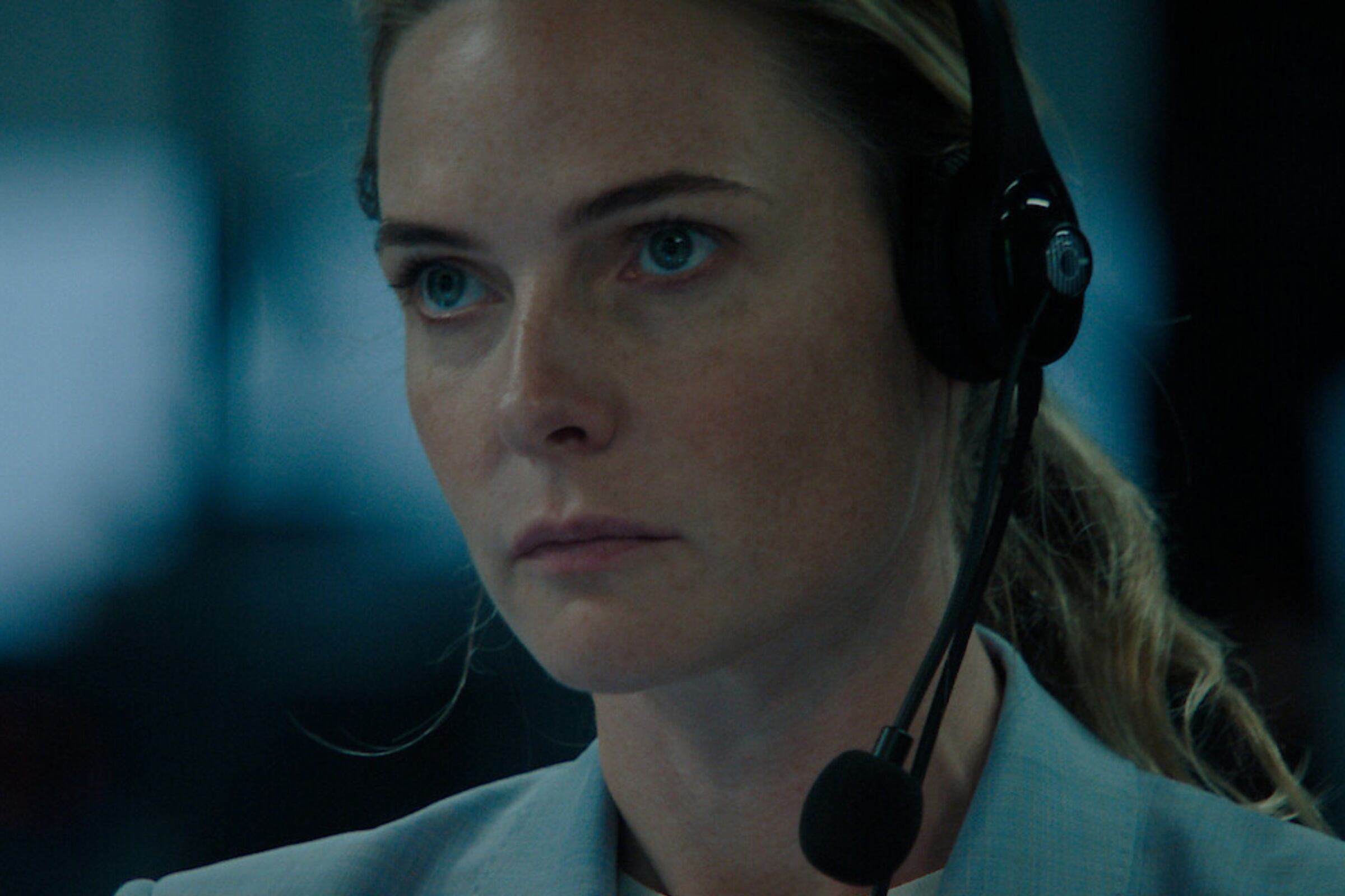 Rebecca Ferguson como Olivia Walker en la película de acción "Una casa de dinamita" (Foto: Netflix)