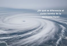 De Fern a un ciclón bomba: ¿en qué se diferencia de la tormenta anterior este nuevo peligro que acecha a la costa de EE.UU.?