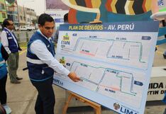 Plan de desvíos en SMP: conoce las rutas alternas para este 22 de abril