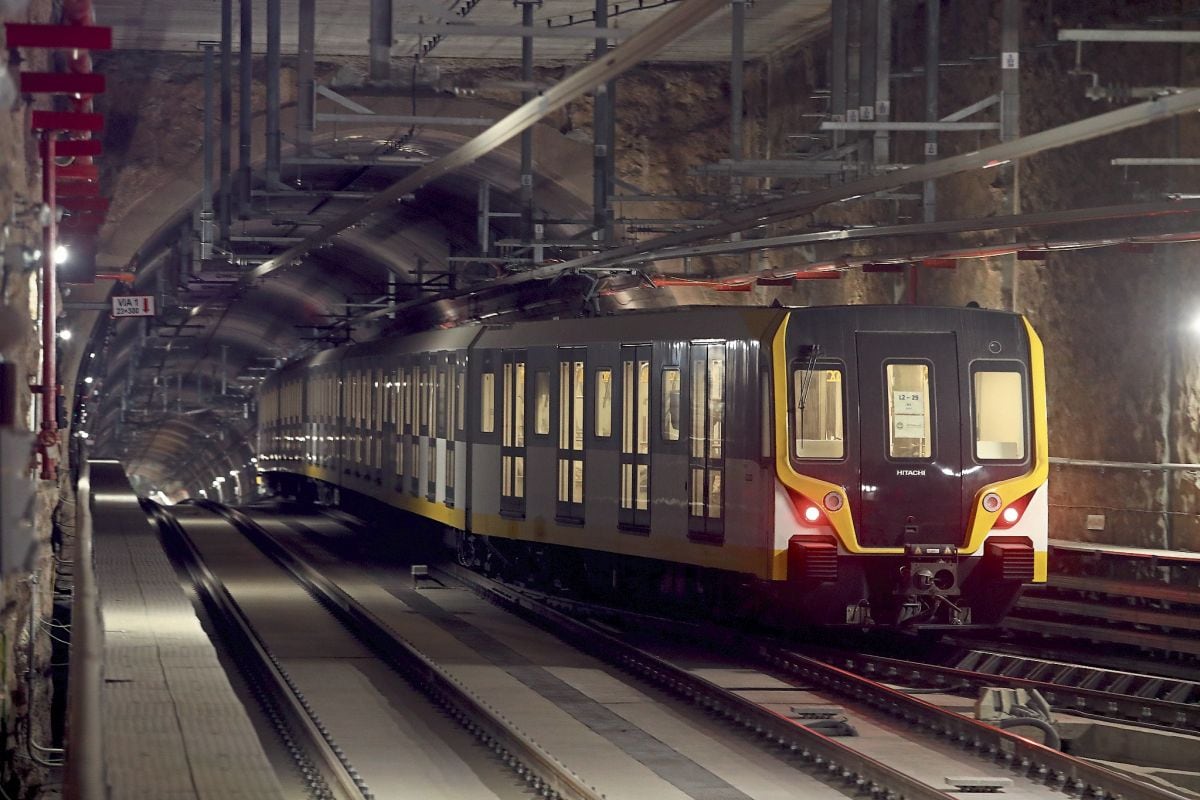 Línea 2 del Metro de Lima. (Foto: Alessandro Currarino | GEC)