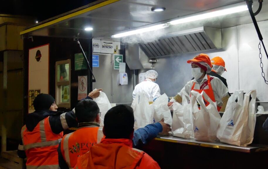 El food truck está ubicado en los campamentos Tunshuruco y Tuctu (Junín), de la Unidad Minera Toromocho, donde trabajan más de 3,000 personas.