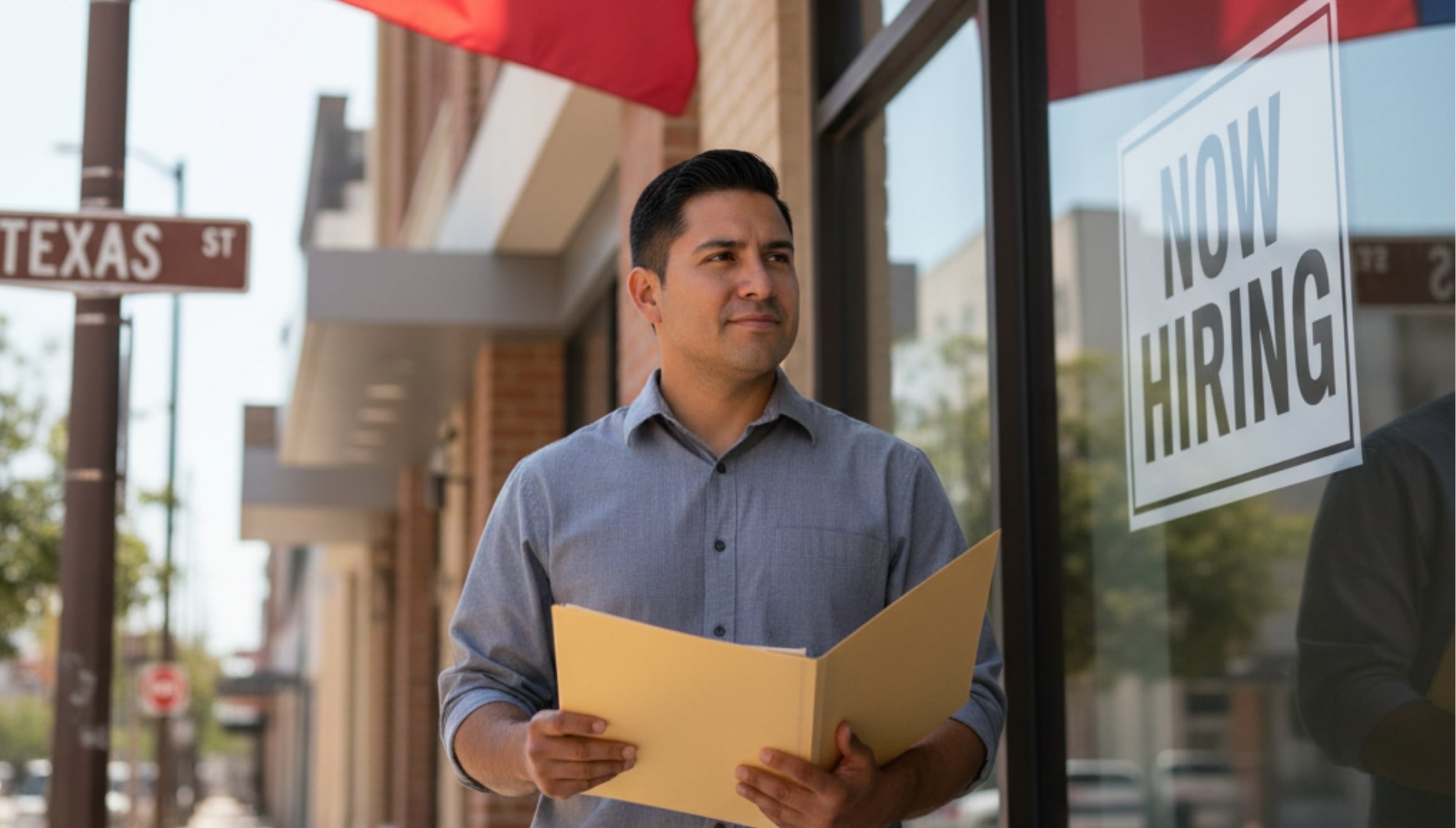 Una nueva ley en Texas le dará facilidad a ciertos extranjeros para que trabajen en el estado (Foto: Imagen creada por El Comercio MAG usando la IA de Perplexity)