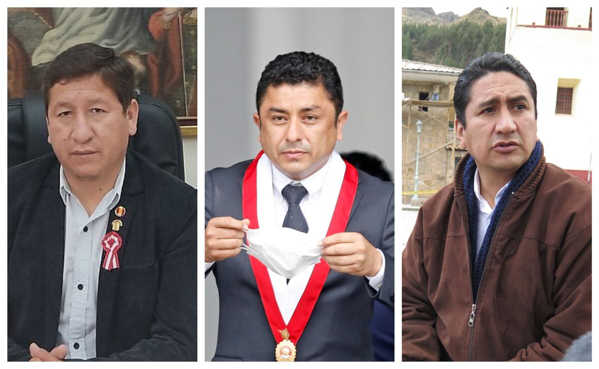 Vladimir Cerrón, Guido Bellido y Guillermo Bermejo afrontan una nueva investigación por el presunto delito de afiliación a organización terrorista. (Foto: GEC)