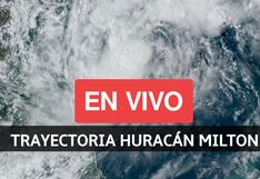 Trayectoria EN VIVO del Huracán Milton HOY: recorrido completo, dónde pasa y últimas noticias