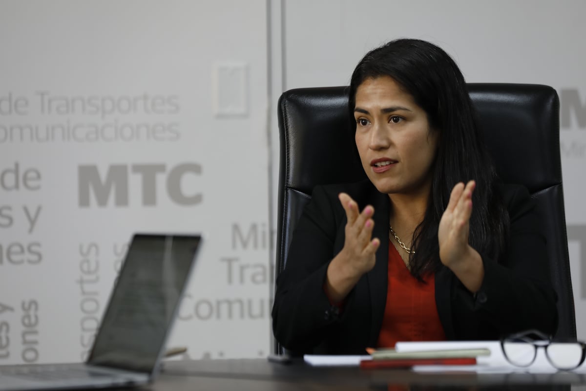 Entrevista a Paola Lazarte, ministra de Transportes y Comunicaciones. Fotógrafo: Piko Tamashiro, (GEC). Diario Gestión.