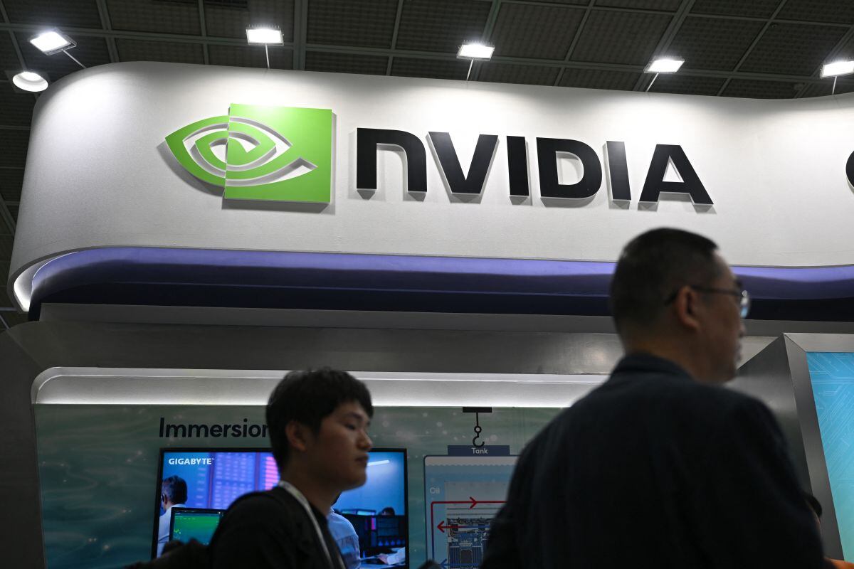 Nvidia alcanza una capitalización bursátil solo superada por las inversiones en oro. (Foto: AFP)