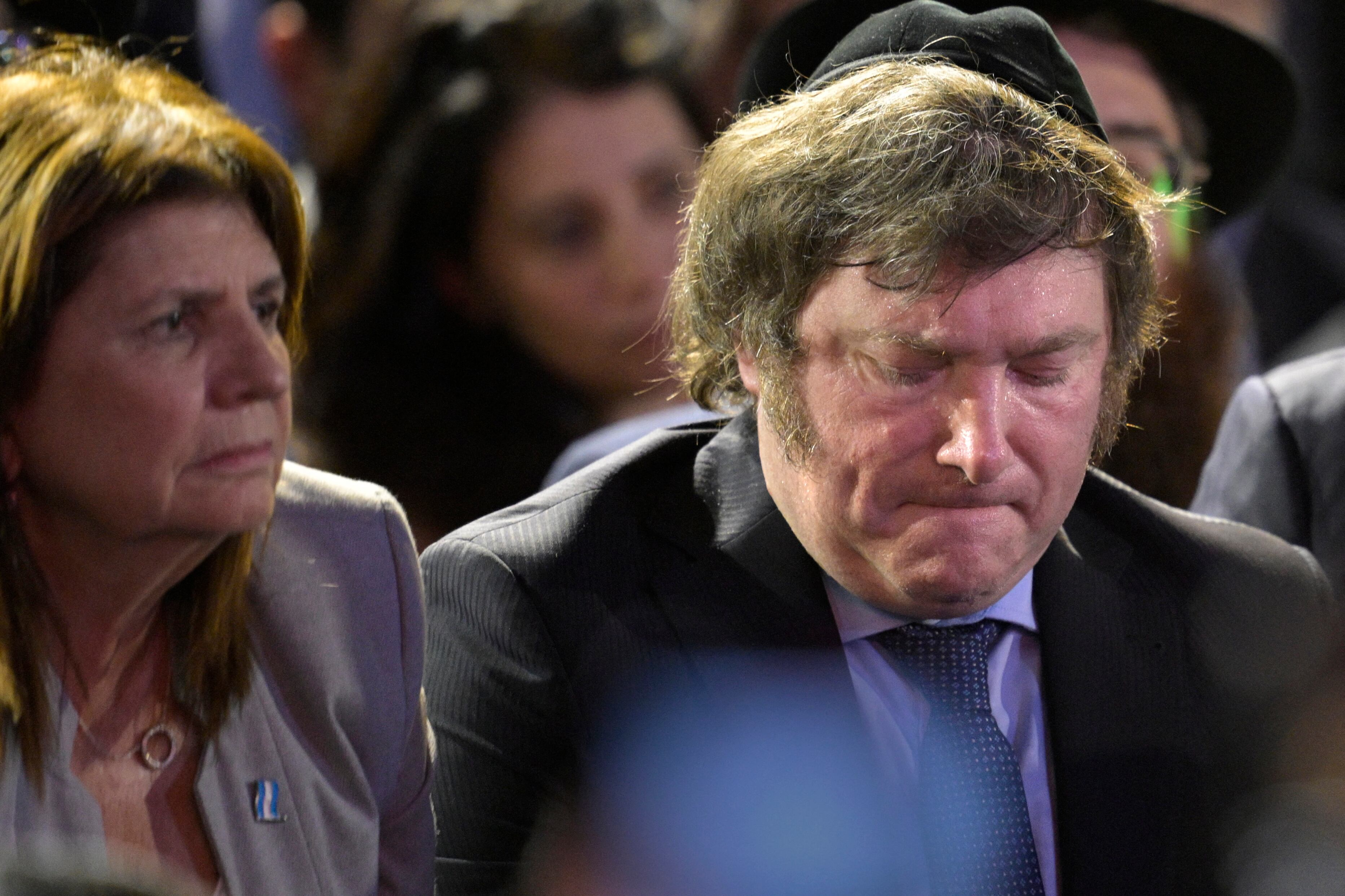 El presidente de Argentina, Javier Milei. (Foto de JUAN MABROMATA / AFP )