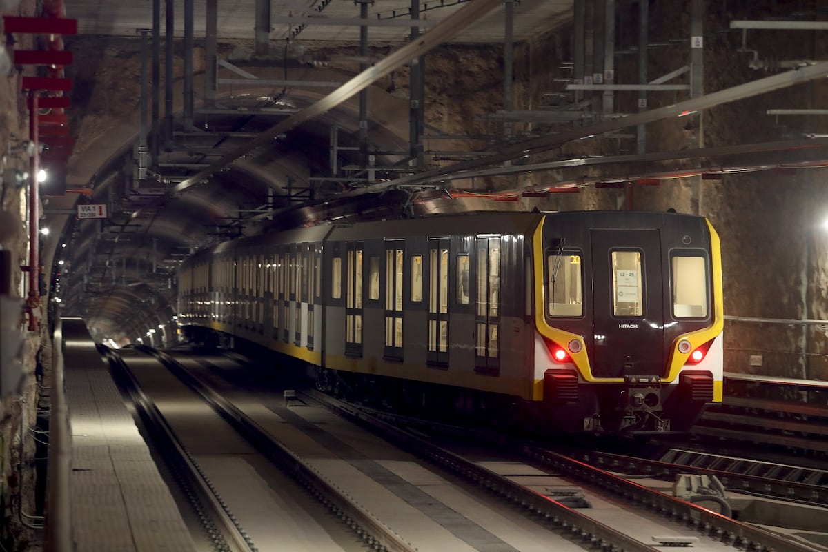 ESTACIONES DE LA LINEA 2 DEL METRO DE LIMA, MAQUINA TUNELADORA QUE REALIZA TRABAJOS.
FOTOS: ALESSANDRO CURRARINO/EL COMERCIO