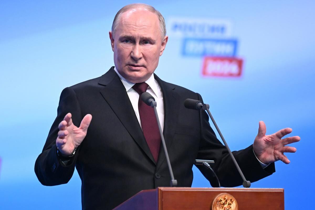 Vladímir Putin fue reelegido como presidente (Foto: EFE)