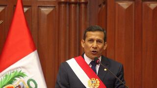 Humala: “Crisis llegó al Perú, pero saldos positivos deben evitar que se detengan obras”