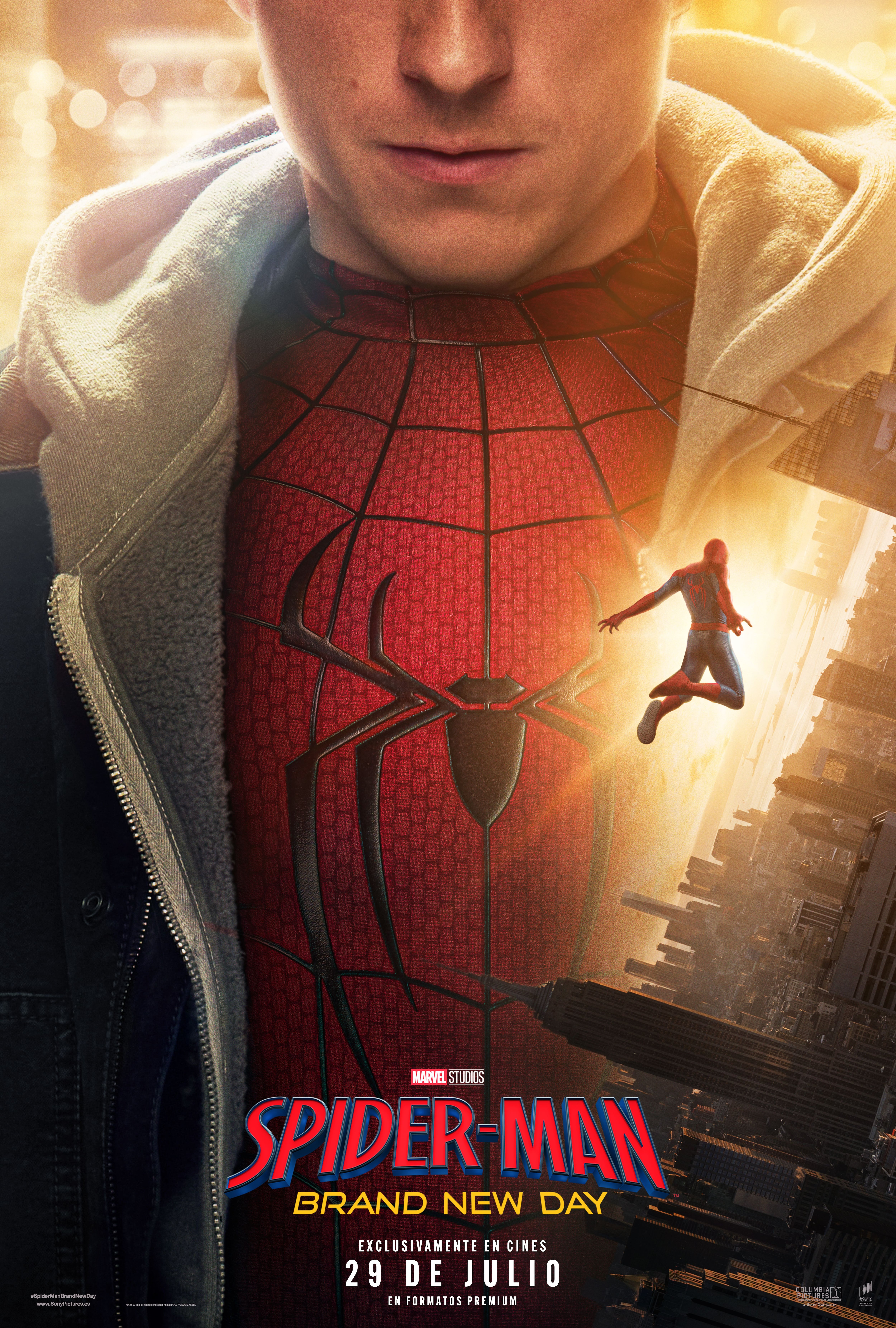 El póster oficial de la película "Spider-Man: Brand New Day" (Foto: Marvel Studios / Sony Pictures)