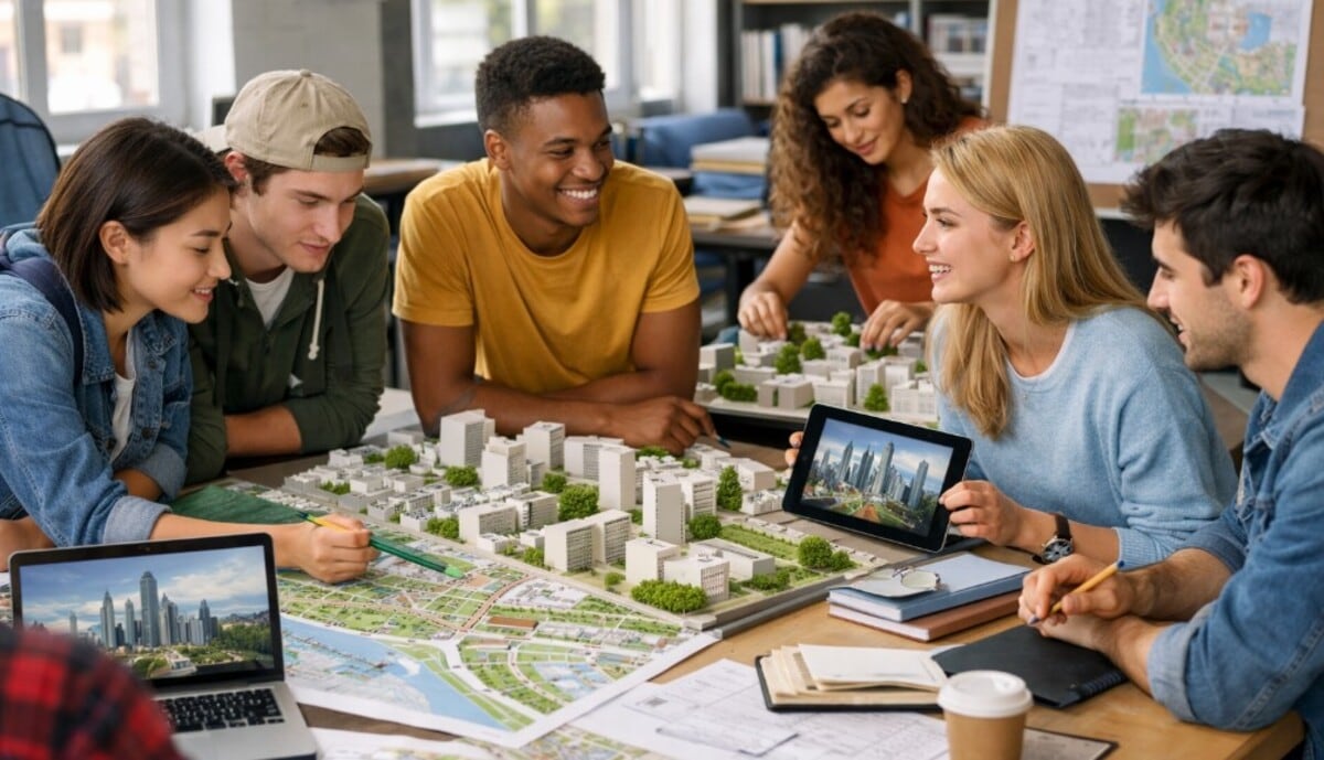 En 2025, la UNI abrió su primera Escuela Profesional de Urbanismo. Imagen ChatGPT