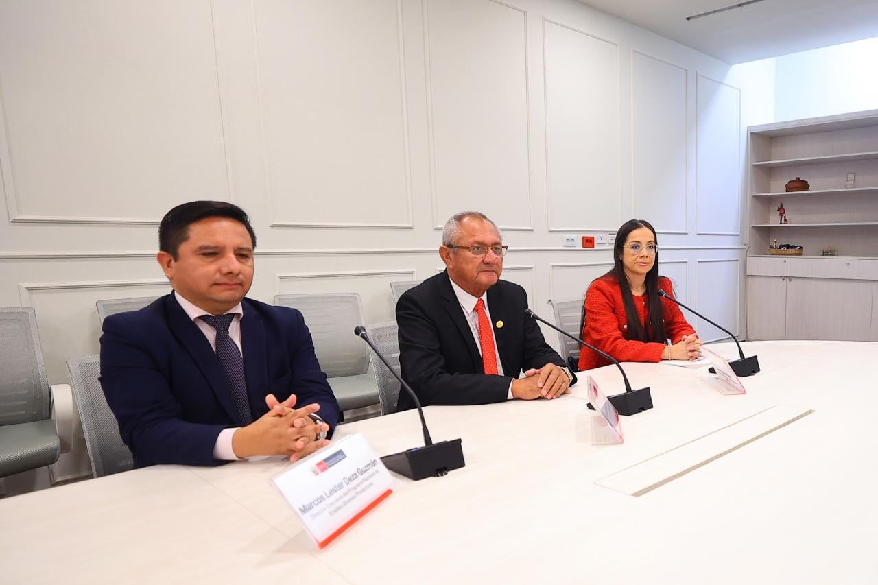 Uno de los acuerdos involucra a Sunafil y el otro al programa Jóvenes Productivos, con medidas dirigidas a empresas, trabajadores y jóvenes de Tumbes. Foto: MTPE.