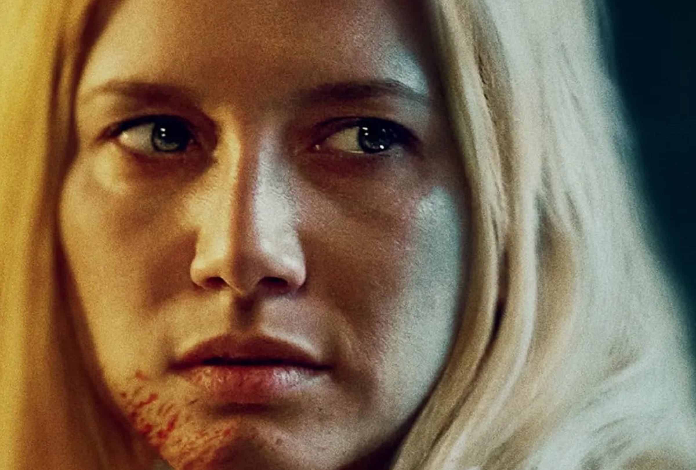 Lorena Comparato, quien interpreta a Elize Matsunaga en la película "Elize: Sombras de una mujer", en el detrás de cámaras (Foto: Netflix)