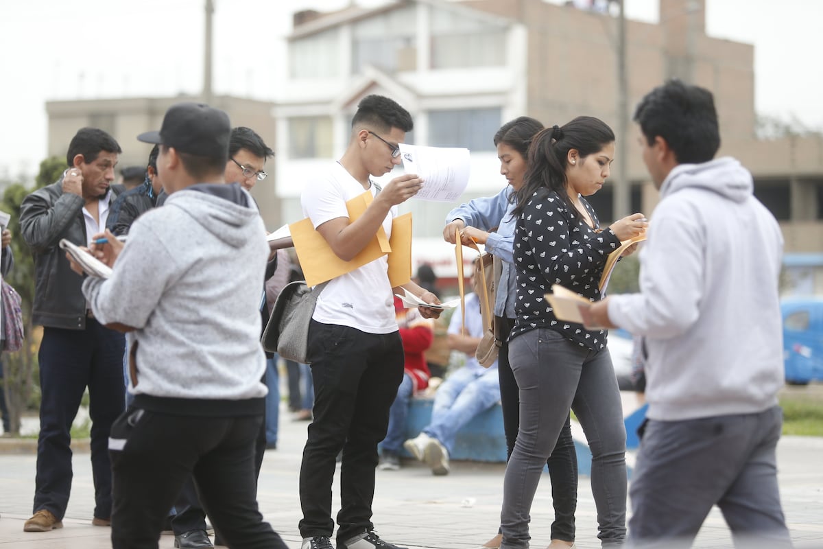 El INEI reportó que el desempleo en Lima Metropolitana bajó a 4.7%, el nivel más bajo que registra su encuesta, y que a nivel nacional se ubicó en 4.2% en el segundo trimestre. (Foto: GEC)
