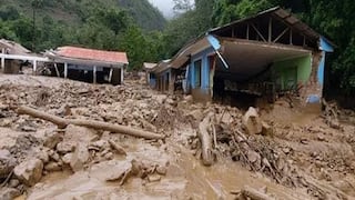 Senamhi: hay 314 distritos están en riesgo de sufrir huaicos y desbordes por lluvias