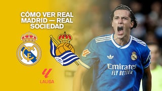 ¿Cómo ver Real Madrid — Real Sociedad por LaLiga 2026? Horarios y canales TV online gratis