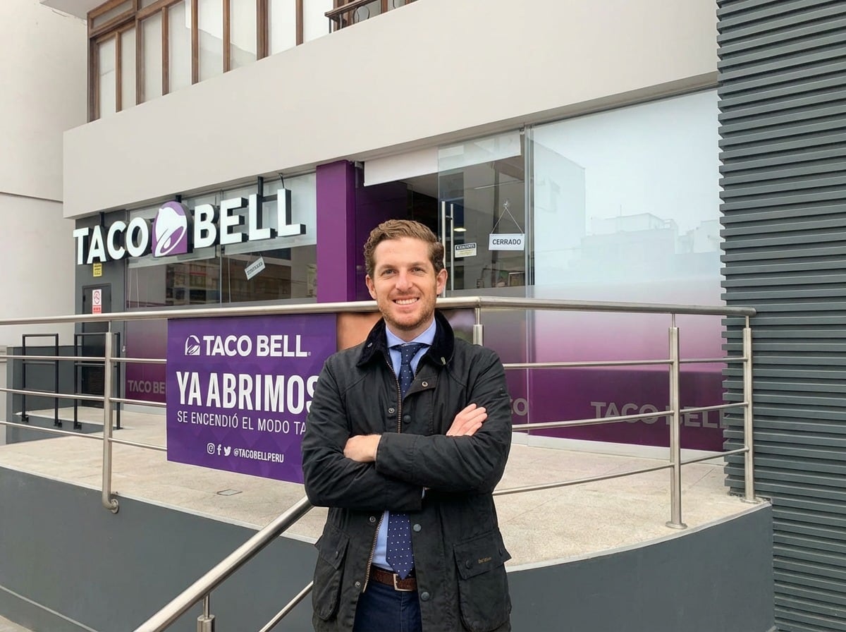 Cornelio Vintimilla, director general de Sociedad Gourmet, compañía que maneja Taco Bell en Perú y Ecuador. (Foto: Taco Bell)
