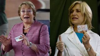 Elecciones en Chile: Candidatas Michelle Bachelet y Evelyn Matthei emitieron su voto