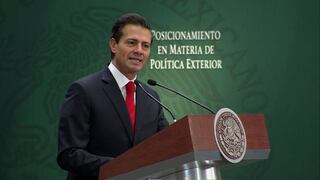 Peña Nieto a Trump: "Ni confrontación ni sumisión, la solución es el diálogo"