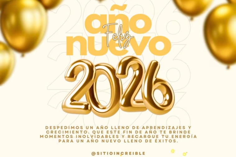 Las mejores tarjetas para compartir por el Año Nuevo 2026 (Foto: Pixabay)