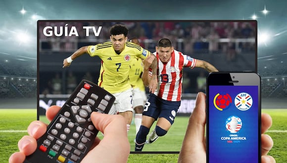 Lista de canales de televisión y plataformas streaming para ver Colombia vs. Paraguay por la jornada 1 del grupo D de la Copa América 2024. (Foto: AFP)