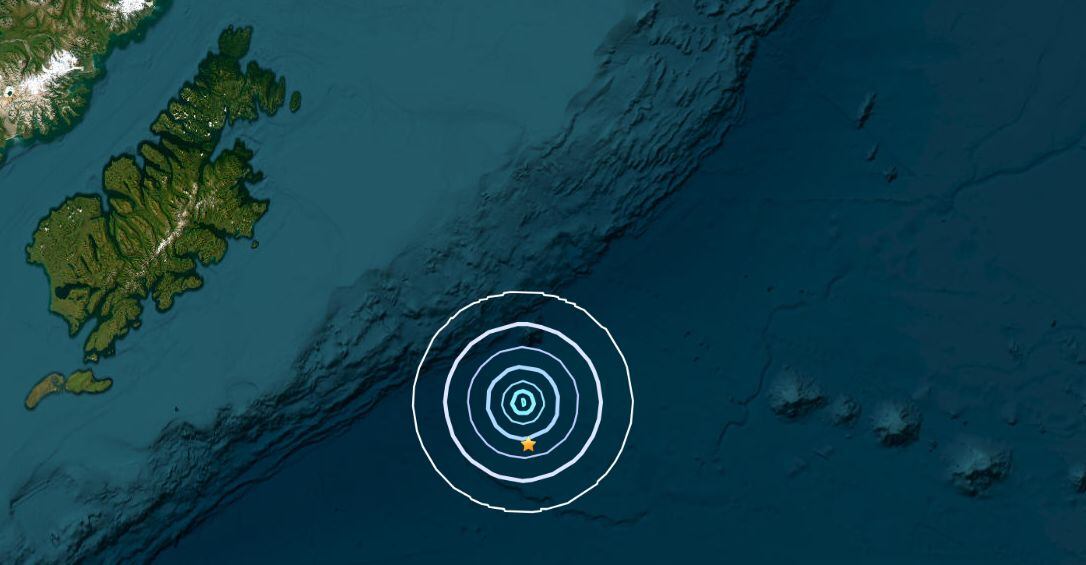 Sismo hoy 24 de noviembre en Alaska, USA. (Foto: USGS)